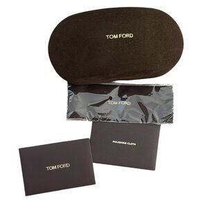 Tom Ford Brown Glasses Case